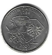 *usa 1/4 Dollar 2000 P Km 307 - 1999-2009: State Quarters