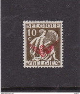 Belgien Belgique Belgie 1932 Dienstzegel Timbre De Service Ceres Michel No. 16 MH* - Mint