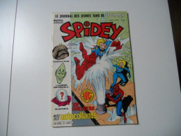 Spidey N°9 LUG Octobre 1980 //sans Autocollants  TTBE - Spidey