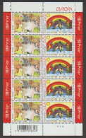 BELGIQUE 3561/62 XX  EUROPA  2006 Feuille De 10  (5X2)  Planche 6  Les Enfants Et L'émigration - Unused Stamps