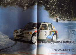 Poster De Presse : Peugeot 205 Rally - Voitures