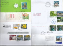 Lot De 8 Enveloppes à Destination De La France - Brieven En Documenten