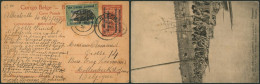 Ruanda-Urundi - EP Au Type SBEP 12 Vue 40 Voyagé / Used  // Daté De Albertville (1921) + Cachet Kigoma > Molenbeek - Entiers Postaux