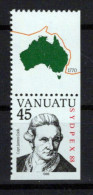 Vanuatu 478 MNH Capt. James Cook Explorer ZAYIX 0624S0190 - Vanuatu (1980-...)