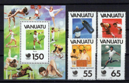 Vanuatu 480-484 MNH Olympics Sports Games Boxing Track ZAYIX 0624S0192 - Vanuatu (1980-...)