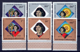 Rwanda 565-570 MNH Copernicus & Astrolabe ZAYIX 0624S0562 - Altri & Non Classificati