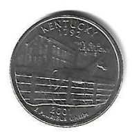 *usa 1/4 Dollar 2001 P Km 322 - 1999-2009: State Quarters