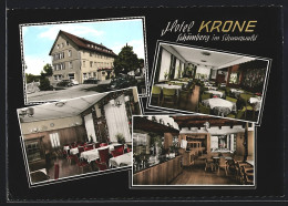 AK Schömberg Im Schwarzwald, Das Hotel Krone, Mit Speisesaal Und Bar, Inh. Fam. Jung-Kling  - Schömberg