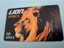 ITALIA/ITALY  PREPAID/ LION AFRICA  / LYON/ 50 UNITS  DATE 01/03 / FINE USED      **17018** - Collezioni