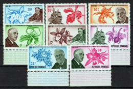 Rwanda 381-388 MNH Flowers Plants Franklin D. Roosevelt ZAYIX 0624S0569 - Other & Unclassified