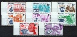 Rwanda 746-753 MNH Communications Telephone Switchboard ZAYIX 0624S0543 - Other & Unclassified