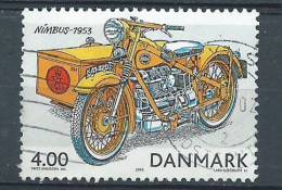 DANEMARK- Obl - 2002 - YT N ° 1315 - Anciennes Voitures Postale - Used Stamps