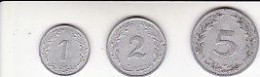 LOT M-45#1 - TUNISIE (1 - 2 - 5 MILLIMES) - Tunisia