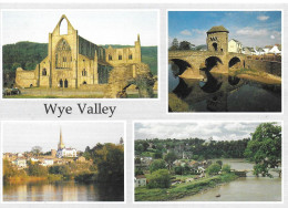 SCENES FROM THE WYE VALLEY, WALES. UNUSED POSTCARD  Pa5 - Monmouthshire