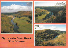 SCENES FROM SYMONDS YAT ROCK, WALES. UNUSED POSTCARD  Pa5 - Monmouthshire
