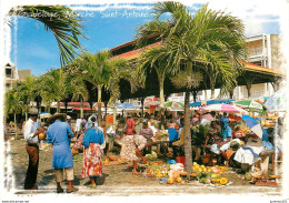 CPSM Guadeloupe-Point Ã  Pitre-MarchÃ© Saint Antoine     L2495 - Pointe A Pitre