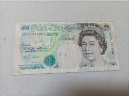 Billete Inglaterra, 5 Libras, Año 1999 - 5 Pounds