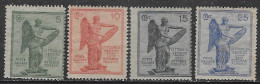 Italia Italy 1921 Regno Vittoria Sa N.119-122 Completa Nuova MH * - Mint/hinged