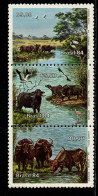 Brasilien Brasil 1984 - Mi.Nr. 2054 - 2056 - Postfrisch MNH - Tiere Animals Büffel Buffalo - Vacas