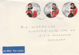 Motive > Raumfahrt > Briefe U. Dokumente > Nordamerika Brief Mit 3 Marken Kanada - Noord-Amerika