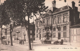 33 Pauillac Hotel De Ville CPA Animation Voiture Auto Cachet 1931 - Pauillac