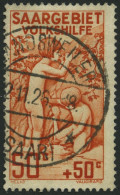 SAARGEBIET 106 O, 1926, 50 C. Volkshilfe, üblich Gezähnt, Pracht, Gepr. Ney, Mi. 25.- - Otros & Sin Clasificación