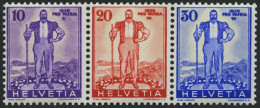 SCHWEIZ BUNDESPOST A294-96 **, 1936, Pro Patria, Prachtstreifen, Mi. 52.- - Ongebruikt