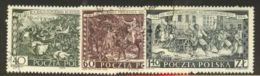 POLAND 1954 MICHEL 882-884 USED - Usati