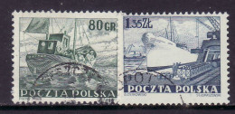 POLAND 1953 MICHEL 807 - 808 USED - Usati