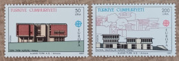 Turquie - YT N°2533, 2534 - EUROPA / Architecture Moderne - 1987 - Neuf - Nuevos