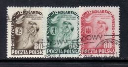 POLAND 1953 MICHEL 799-801 USED - Usati