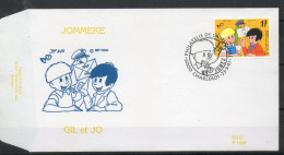 Année 1997 : FDC 2707 - Gil Et Jo - Jommeke - Obli. Charleroi - 1991-2000