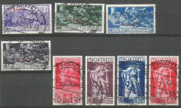 Tripolitania Italy Colony Era - 1930 Ferrucci  #64/68 + Airmail #1/3  - Cpl 5+3v Set - Used - Tripolitania