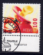 Suisse // Switzerland // 2010-2019 // 2011 // Naissance  , Oblitéré No.1401 - Other & Unclassified