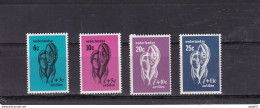 Nederlandse Antillen 1967 NVPH 385 T/m 388 Two Hands Support Women's Heads MNH** - Curazao, Antillas Holandesas, Aruba