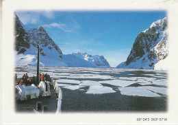 British Antarctic Territory (BAT) Postcard "Cruising In The Lemaire Channel" Ca BAT Port Lockroy 20 JAN 2001  (60127) - Cartas & Documentos