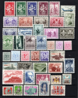 Belgique: Année 1957, MNH, Neuf(s). N° COB 1008/45 + 1 BF. TTB !!! - Años Completos