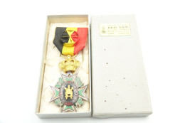 Militaria - MEDAL : Burgerlijke Medaille Beroepsvereniging Eerste Klasse Industry Agriculture - Gold Plated - Belgium - Autres & Non Classés