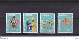 Nederlandse Antillen Dutch Antillen 410/413 Postfris/MNH Folklore 1969 MNH** - Curazao, Antillas Holandesas, Aruba