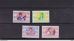 Nederlandse Antillen Dutch Antillen 1969 NVPH Nr 416/419 Muziek, Music MNH** - Curazao, Antillas Holandesas, Aruba