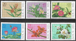 Macau – 1983 Regional Medical Plants Mint Set - Unused Stamps