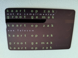 NETHERLANDS / RDL 002  /ADVERTISING- KAART OP ZAK GROOT GEMAK. / 904C / 40+5 UNITS  LANDYS & GYR/FINE USED  !!** 17063** - Privat