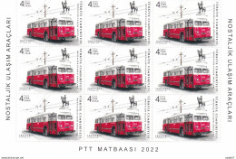 Turkey 2022 MiNr. 4683 Historic Transport MNH** - Bus