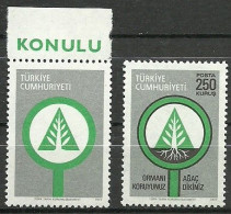 Turkey; 1977 Regular Postage Stamp 250 K. ERROR "Missing Print (Black Color)" - Ongebruikt