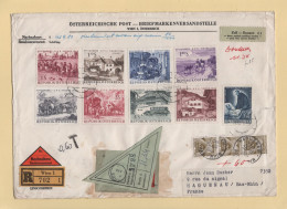 Autriche - Wien - 1964 - Recommande Contre Remboursement Destination France - Taxe 0.60 Francs - Covers & Documents