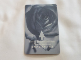 CHINA-SOFITEL JIN JIANG ORIENTAL PUDONG SHANGHAI HOTAL-hotal Key Card-(1192)-used Card - Hotelkarten