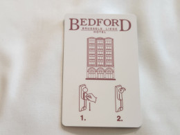 BELGIUM-BEDFORD BRUSSELS LIEGE HOTAL-hotal Key Card-(1195)-used Card - Hotelkarten