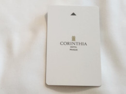 CZECH REPUBLIC-CORINTHIA PRAGUE-HOTAL-hotal Key Card-(1196)-used Card - Chiavi Elettroniche Di Alberghi