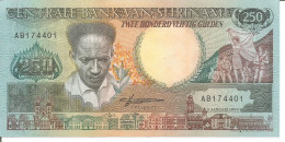 SURINAM 250 GULDEN 09/01/1988 - Suriname