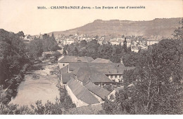 39 . N°106027 . Champagnole .les Forges Et Vue D Ensemble . - Champagnole